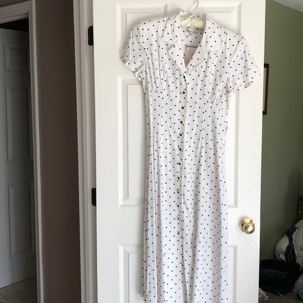 Polka dot fun dress.